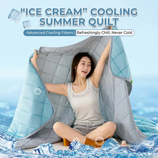 Summer Cooling Blanket for Sleeping Solid Color Breathable Summer Quilt Queen Lightweight