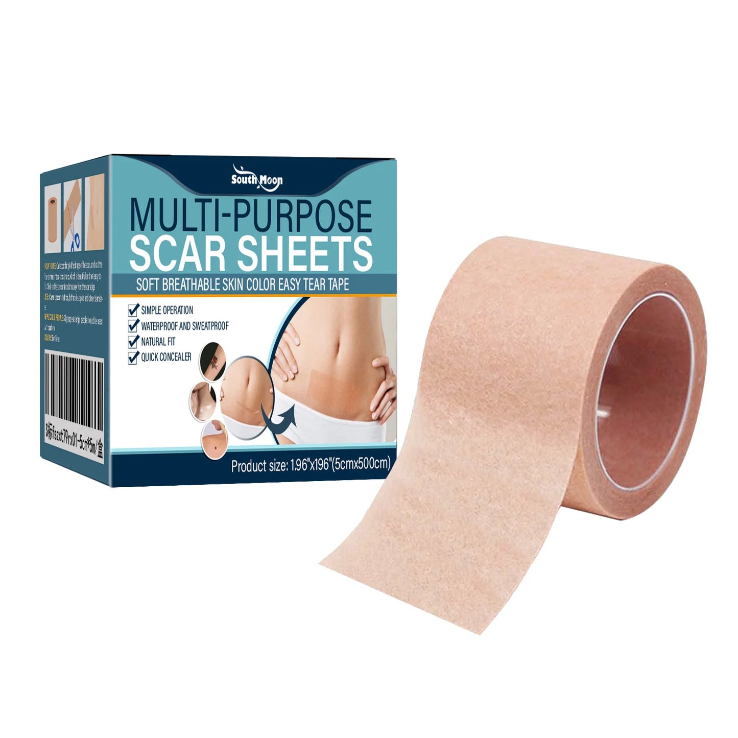 Skin Color Scar Cover Patches Hiding Body Blemishes Concealing Birthmark Covering Stretch Mark Comfortable Skin Conceal Stickers