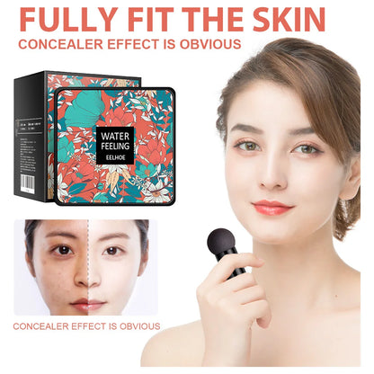 Flawless Cushion Bb Cream Covering Flaws Enhanced Skin Elasticity Waterproof Not Taking Off Makeup Glow Brightening Bb Cream