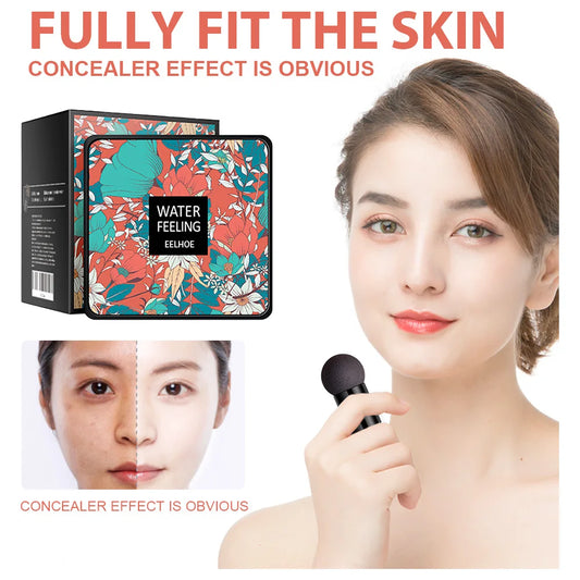 Flawless Cushion Bb Cream Covering Flaws Enhanced Skin Elasticity Waterproof Not Taking Off Makeup Glow Brightening Bb Cream