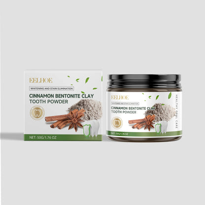 Natural Bentonite Clay Teeth Powder Cleaning Yellow Stains Promote Oral Health Remove Food Residues Refreshing Teeth Care Powder
