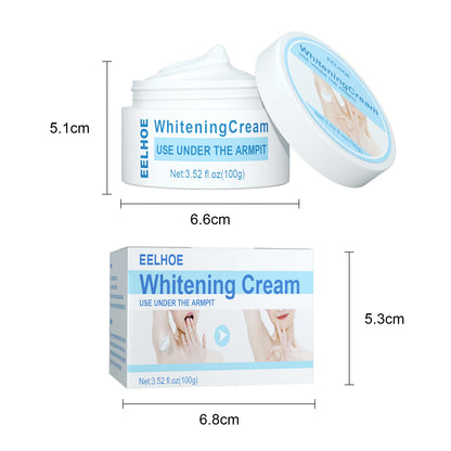 Underarm Brightening Cream Fade Spots improve Dullness Even Skin Tone Moisturize Dry Skin Permanent Bleaching Lotion