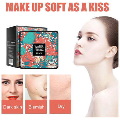 Flawless Cushion Bb Cream Covering Flaws Enhanced Skin Elasticity Waterproof Not Taking Off Makeup Glow Brightening Bb Cream