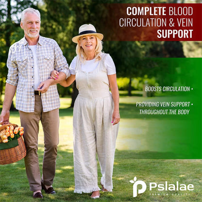 Blood Flow Care - Advanced Formula Contains Niacin, L-Arginine, Ginger To Support Heart Health - 120 Capsules
