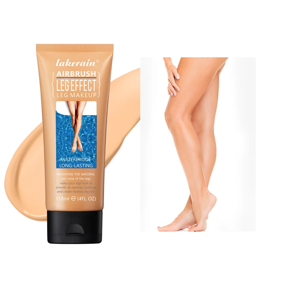 Leg Makeup Lotion Even Skin Tone Body Foundation 100ml Tan Waterproof Long Lasting Body Tanning Cream Medium Bronze Leg Makeup