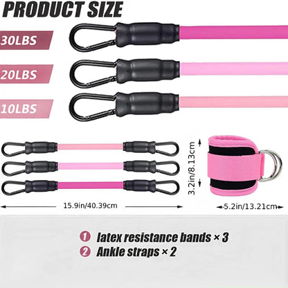 Fitness Ankle Straps Adjustable D-Ring Support Cuffs Gym Leg Strength Workouts Pulley With Buckle Sports Guard Safety Abductors