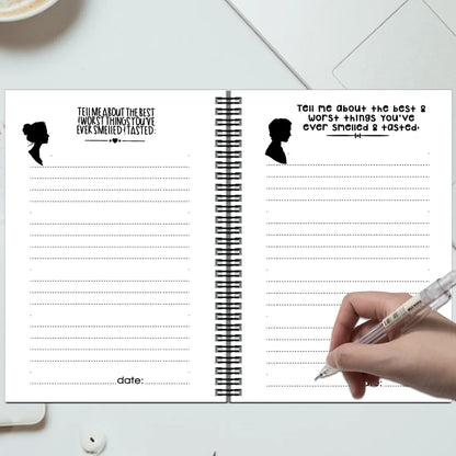 New Product Couple Love Notebook Daily Record Couple Gift Writing Diary