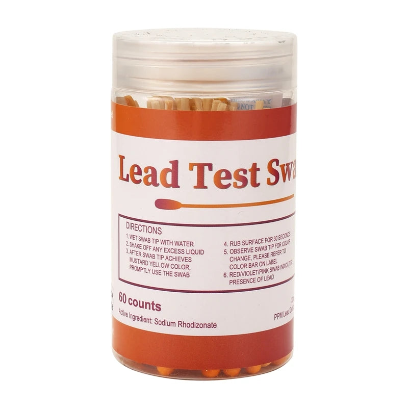 Lead Test Kit Swabs - Lead Paint Test Kit, Lead Check Swab For Home Use, Test Results In 30 Seconds