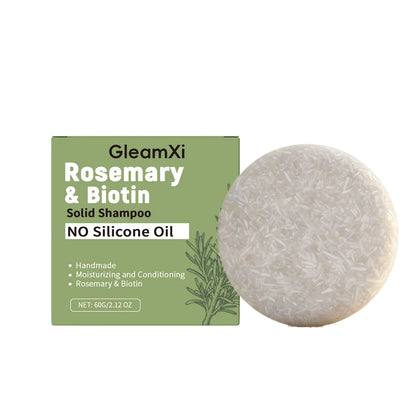 Rosemary Shampoo Bar Daily Moisturizing, Refreshing Hair Care, Volumizing, Smooth and Gentle Hair Cleansing