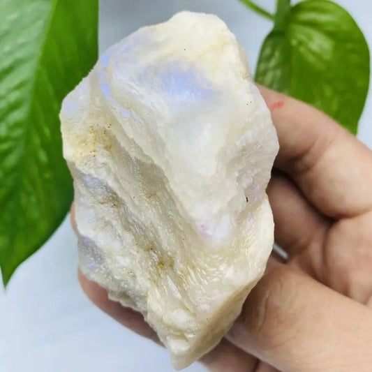 Rare Natural Blue Moonstone Raw Stone Landscaping Quartz Decoration Energy Healing Crystal Gravel Fish Tank Flower Pot Gravel