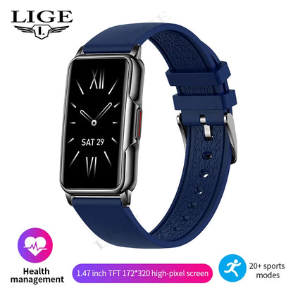 For Android IOS Smart Bracelet Women Smartwatch Heart Rate Blood Oxygen Waterproof Sport Smart Band Watch For Ladies +Gift