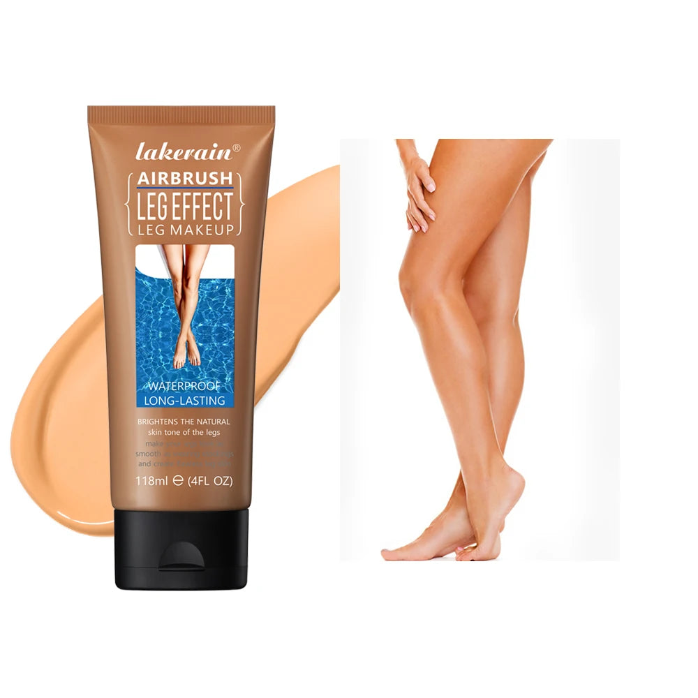 Leg Makeup Lotion Even Skin Tone Body Foundation 100ml Tan Waterproof Long Lasting Body Tanning Cream Medium Bronze Leg Makeup