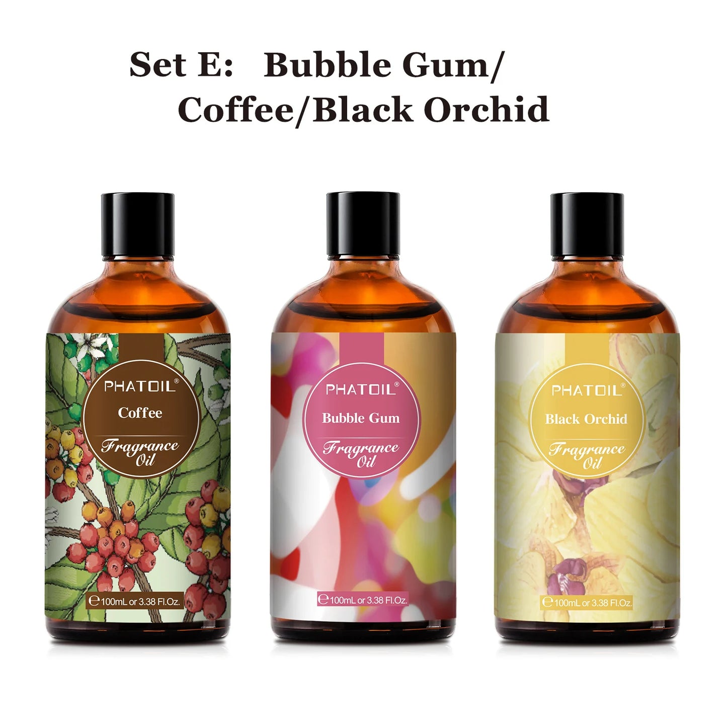 Fragrance Oil Coconut & Vanilla Bubble Gum Sea Breeze White Musk Aroma Fragrance Oils For Candles Soap Making