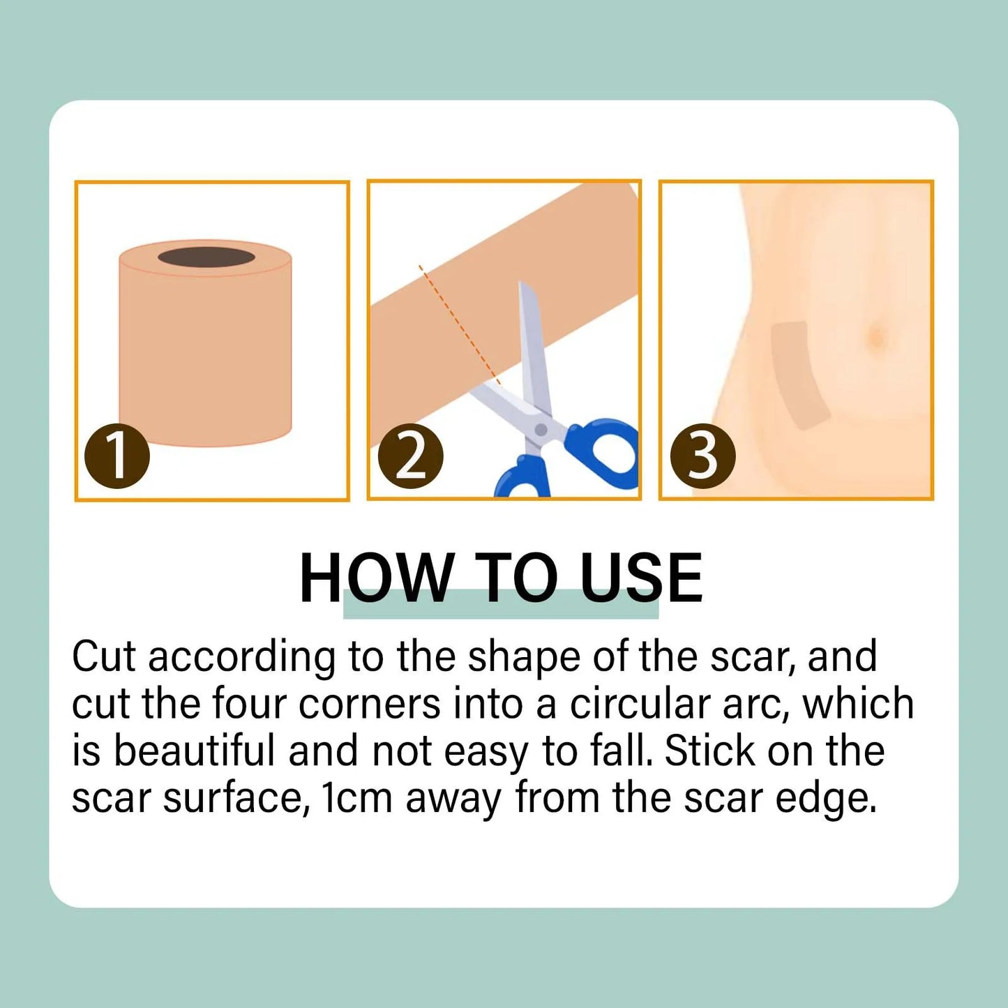 Skin Color Scar Cover Patches Hiding Body Blemishes Concealing Birthmark Covering Stretch Mark Comfortable Skin Conceal Stickers
