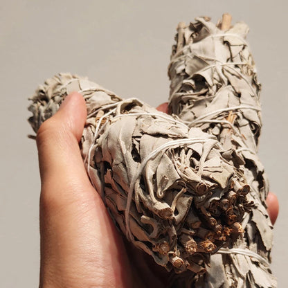 Incense White Sage Bundle Smudge Sticks Home Purification Bundles Smudge Sticks Meditation Portable Energy Cleansing Bundles