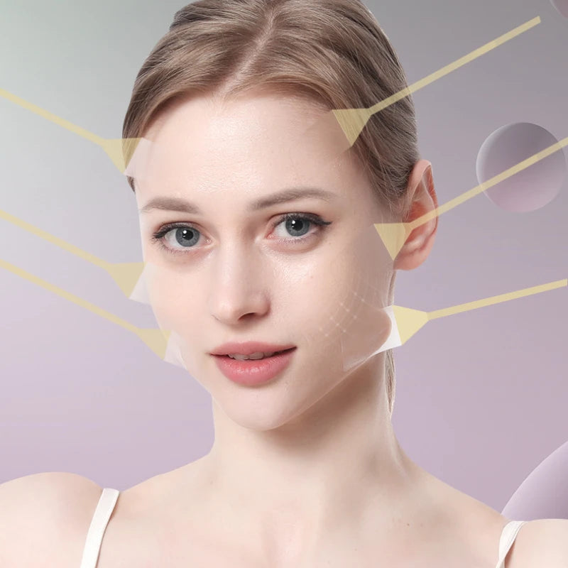 Invisible Facial Slimming Tape Wrinkle Removal Sticker Face Stickers Neck Eye Lifter Sticker Anti Aging Patch  Face Lift
