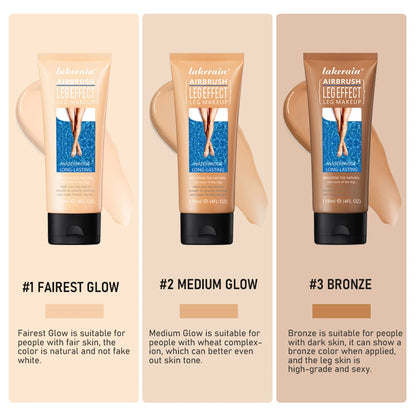 Leg Makeup Lotion Even Skin Tone Body Foundation 100ml Tan Waterproof Long Lasting Body Tanning Cream Medium Bronze Leg Makeup