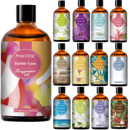 Fragrance Oil Coconut & Vanilla Bubble Gum Sea Breeze White Musk Aroma Fragrance Oils For Candles Soap Making