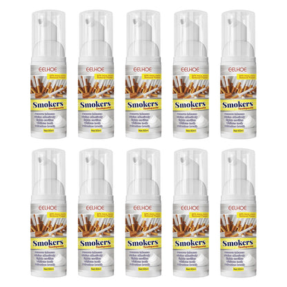 EELHOE 60ml Smokers Toothpaste Remove Coffee Tea Smoking Tooth Stains Naturally Effective Improve Bad Breath Teeth Deep Cleaning