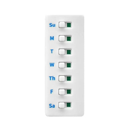 .Reusable Medication Tracker & Color-Coded Reminder System Pill Organizer Attach To Vitamin Bottles Medication Schedule Tracker