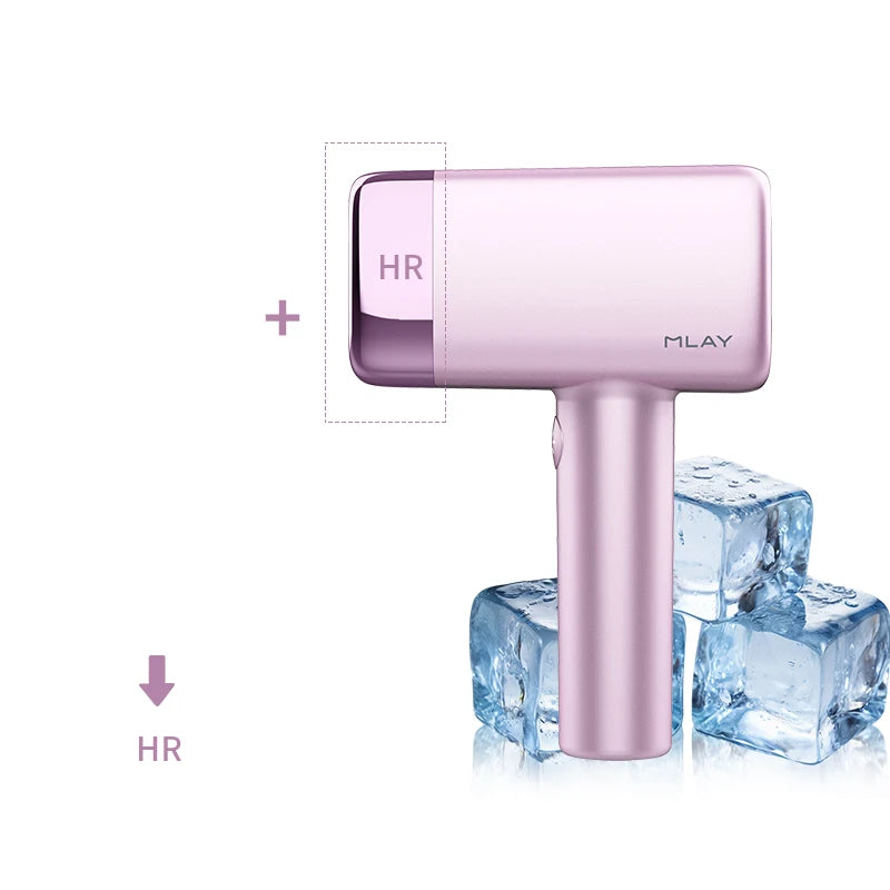 MLAY T14 IPL ICE Cooling IPL Laser Epilator Home Hair Removal Device Replaceable Face Body Bikini