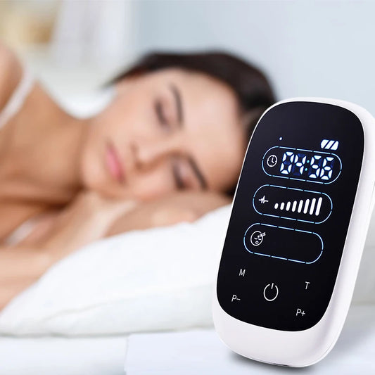 CES Device Brain Electronic Therapy Stimulation Device Massage Ear Clip Electrode Sleep Insomnia Cure