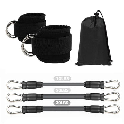 Fitness Ankle Straps Adjustable D-Ring Support Cuffs Gym Leg Strength Workouts Pulley With Buckle Sports Guard Safety Abductors