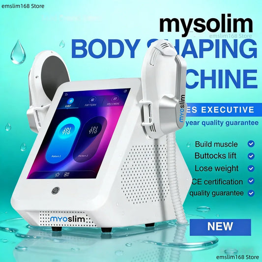 EMS RF Sculpt Machine Reduced Fat MYOslim Body Sculpting Slimming Portable Pelvic Muscle Stimulation Electromagnetic Device