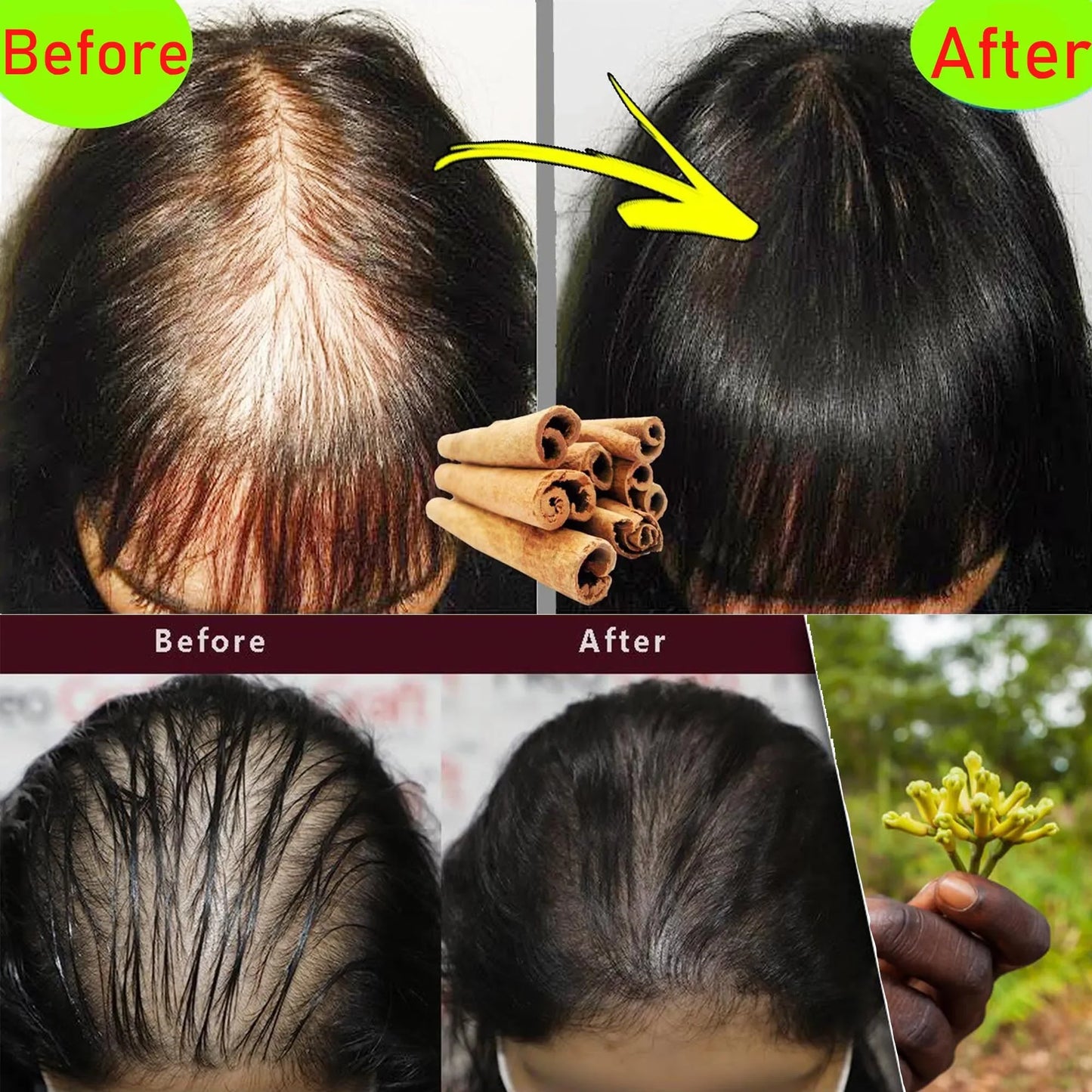 Chebe Fast Hair Growth Shampoo Ancient African Hair Growth Formula Extract Powerful Effect Fast Hair Loss Treatment Beauty Care