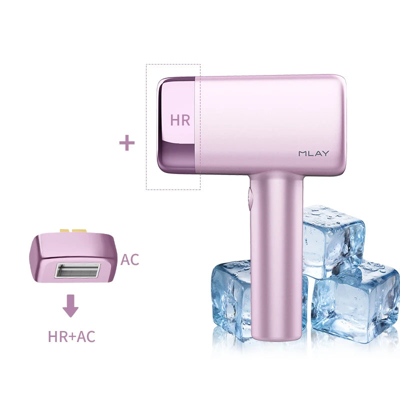 MLAY T14 IPL ICE Cooling IPL Laser Epilator Home Hair Removal Device Replaceable Face Body Bikini