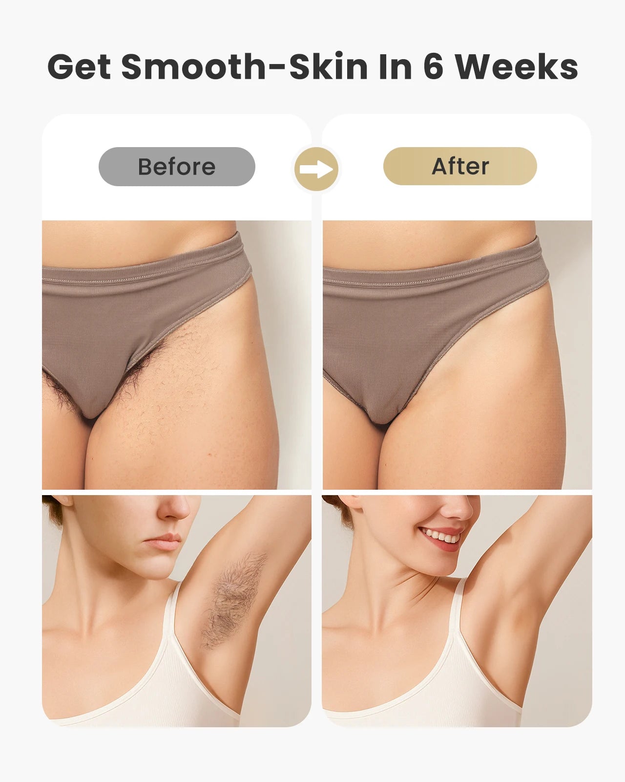 Laser Hair Removal IPL 0.8s Pulse Unlimted Flashes Painless Permanent Hair Remover for Women/Men Face/Bikini/Legs