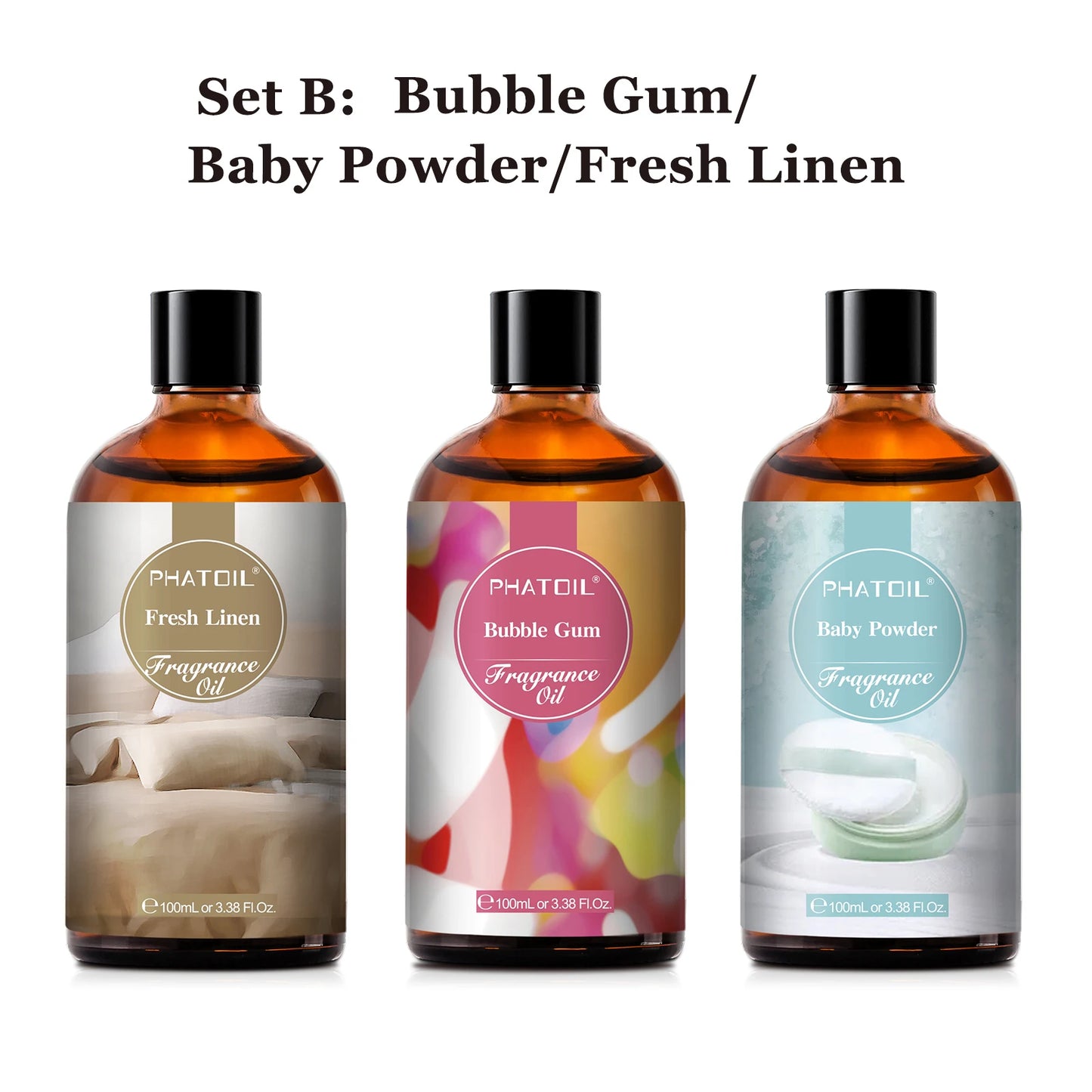Fragrance Oil Coconut & Vanilla Bubble Gum Sea Breeze White Musk Aroma Fragrance Oils For Candles Soap Making