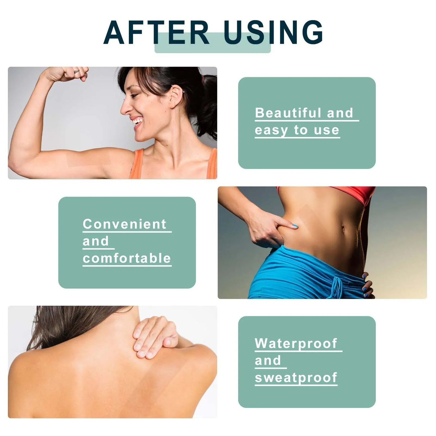 Skin Color Scar Cover Patches Hiding Body Blemishes Concealing Birthmark Covering Stretch Mark Comfortable Skin Conceal Stickers