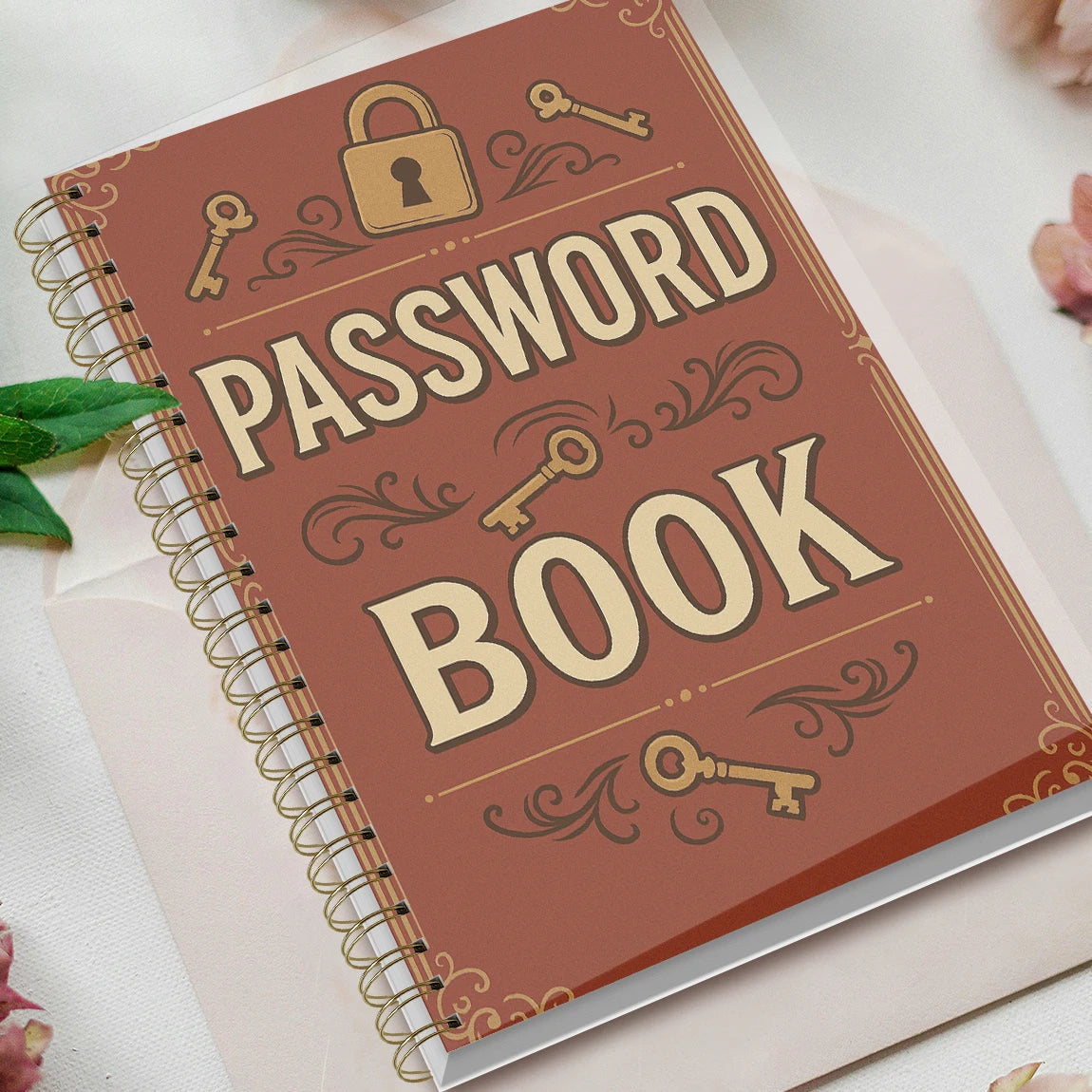 A5 Password Book,Internet Account and Website Login Organizer,Notes Section, Perfect Password Journal for Managing Cybersecurity