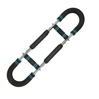 Adjustable U-Shaped Arm Exerciser With Foam Handle Spring Workout Bar Forearm Triceps Chest Expander Portable Fitness Equipment