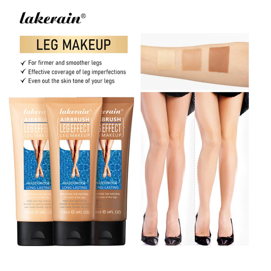 Leg Makeup Lotion Even Skin Tone Body Foundation 100ml Tan Waterproof Long Lasting Body Tanning Cream Medium Bronze Leg Makeup