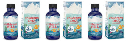 Children’s DHA Xtra Berry Punch 2 oz for Kids 880 mg Total Omega-3s with EPA DHA Cognitive Immune Function Learning 48 Servings