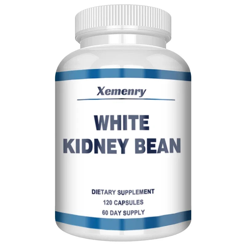 White Kidney Bean Extract - Weight Management Supplement for Men and Women, Appetite Suppressant - 120 Capsules