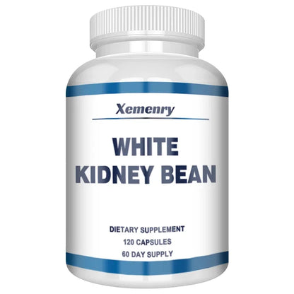 White Kidney Bean Extract - Weight Management Supplement for Men and Women, Appetite Suppressant - 120 Capsules