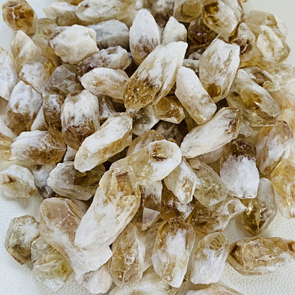 50-200g Natural Brazilian Rough Citrine Cluster Raw Specimen Healing Stone Reiki Rock Ornaments Home Decoration  Gemstone